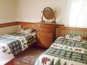 2 single beds